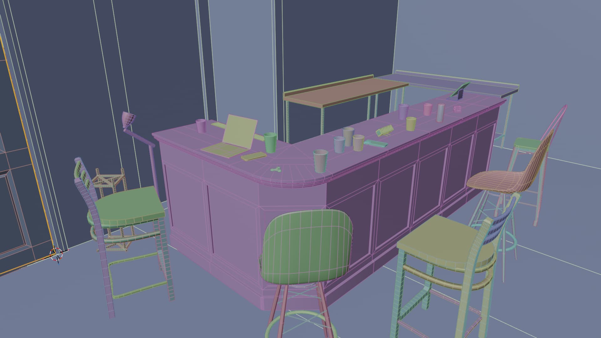 Bar render 2